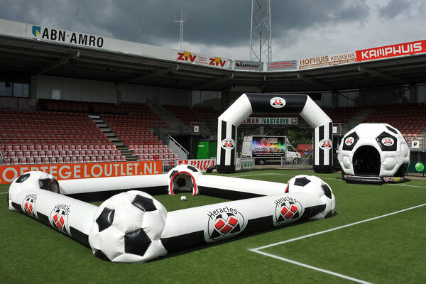 Order Heracles football boarding for various events. Buy football boardings now online at JB Inflatables America