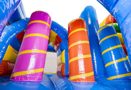 Order medium inflatable unicorn bounce house with slide for children. Buy inflatable bounce houses online at JB Inflatables America