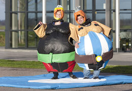 Buy inflatable sumo Asterix & Obelix suits for both young and old. Order inflatable sumo suits online at JB Inflatables America