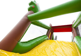 Farm themed inflatable obstacle course with 7 game elements and colorful objects for kids buy now. Order inflatable obstacle courses now online at JB Inflatables America