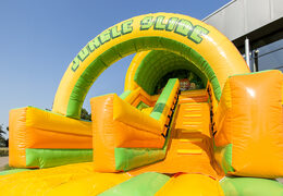 Order Jungle slide with the cheerful colors and nice print. Buy inflatable slides now online at JB Inflatables America
