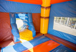 Buy inflatable multifun bouncer with roof in pirate seaworld theme for children at JB Inflatables America. Order bouncers online at JB Inflatables America