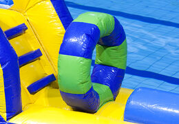 Order long inflatable dolphin run slide with fun objects for both young and old. Buy inflatable pool games now online at JB Inflatables America