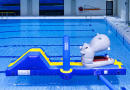 Order slide obstacle course hippo run with fun objects for both young and old. Buy inflatable obstacle courses online now at JB Inflatables America