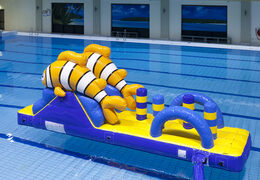 Inflatable nemo run with slide for both young and old. Order inflatable pool games now online at JB Inflatables America