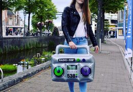 Get your Mini pvc inflatable radio 538 now. Order your inflatable advertising items online at JB Inflatables America