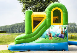 Order Jumpy Happy jungle bounce house for children. Buy inflatable bounce houses online at JB Inflatables America