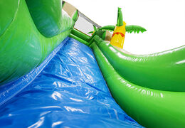 Order an inflatable slide in the Beach theme for your kids online. Buy inflatable slides now online at JB Inflatables America