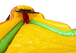 Get your inflatable Tower slide in Party theme for kids. Buy inflatable slides now online at JB Inflatables America