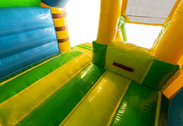 Order inflatable jungle-themed bouncer for kids at JB Inflatables America. Buy inflatable bouncers with slide now