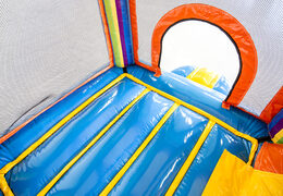 Buy mini inflatable party bounce house with slide for kids from JB Inflatables. Order inflatable bounce houses with slide online at JB Inflatables America
