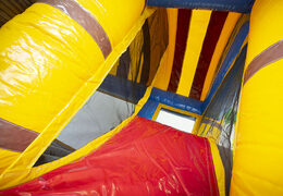 Order mini inflatable pirate multiplay bounce house tle with slide for kids. Buy inflatable bounce houses online at JB Inflatables America