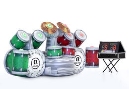 Order interactive inflatable drum kit