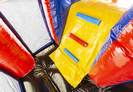 Order promotional inflatable Captian Jack Multiplay Fire Brigade Indoor bouncy castle with logo online at JB Promotions America