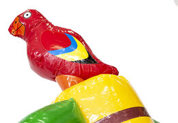 Buy inflatable 9 meter jungle themed obstacle course for kids. Order inflatable obstacle courses now online at JB Inflatables America