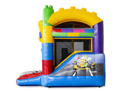 Order mini inflatable superblocks bouncy castle with slide for children. Buy inflatable bouncy castles online at JB Inflatables America