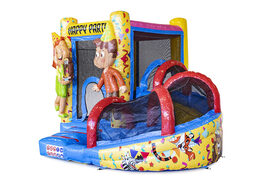 Order mini with slide party bounce house for children. Buy inflatable bounce houses online at JB Inflatables America