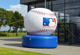Major League product enlargement Get Baseball online. Order blow-up promotionals now online at JB Inflatables America