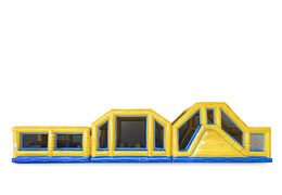 Inflatable modular 19 meter obstacle course in marble theme, 3D objects and a double course in different themes for kids. Buy inflatable obstacle courses online now at JB Inflatables America