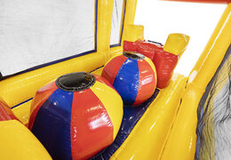 Buy inflatable modular 19m obstacle course in standard theme for kids. Order inflatable obstacle courses now online at JB Inflatables America