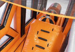 Buy inflatable 40-piece giga modular Ball Hopper obstacle course for children. Order inflatable obstacle courses online now at JB Inflatables America