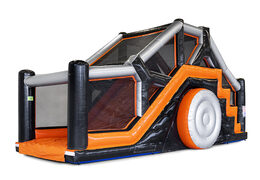 Buy Inflatable 40 Piece Giga Big Log Slide Modular Kids obstacle course. Order inflatable obstacle courses online now at JB Inflatables America