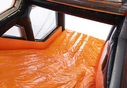 Buy inflatable 40-piece giga modular Big Log Slide obstacle course for children. Order inflatable obstacle courses online now at JB Inflatables America