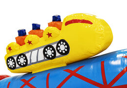 Purchase mini inflatable bouncy castle in theme circus for kids. Inflatable bouncy castles online for sale at JB Inflatables America