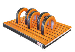 Order inflatable giant modular Gate Platform assault course for kids. Buy inflatable obstacle courses online now at JB Inflatables America