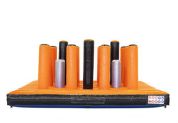 Order inflatable giant modular Pillar Dodger Platform assault course for kids. Buy inflatable obstacle courses online now at JB Inflatables America