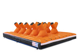 Buy inflatable 40 piece giga X platform modular assault course for kids. Order inflatable obstacle courses online now at JB Inflatables America