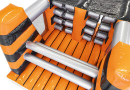 Order giga obstacle course in Gate Dodger theme for kids. Buy inflatable obstacle courses online now at JB Inflatables America