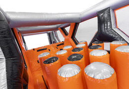 Buy inflatable 40 piece giga Survival Run modular assault course for kids. Order inflatable obstacle courses online now at JB Inflatables America