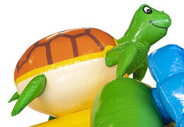 Order inflatable slide combo hawaii-themed bouncy castle for kids. Inflatable bouncy castles with slide available to buy at JB Inflatables America