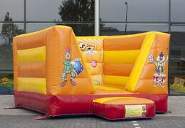 Small open bouncer in circus theme for sale. Buy bouncers online at JB Inflatables America