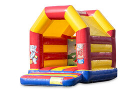 Buy a midi inflatable bounce house with a circus theme for kids. Order bounce houses at JB Inflatables America online