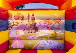 Mini inflatable multifun bouncer with a princess theme for children for sale at JB Inflatables America