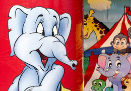 Buy a midi bouncy castle with a circus theme for kids. Buy bouncy castles now at JB Inflatables America online