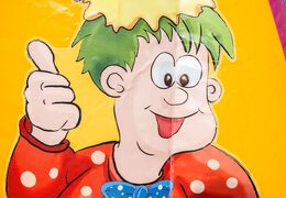 Small open bounce house for sale for commercial use for kids in party theme. Bounce houses are online available at JB Inflatables America