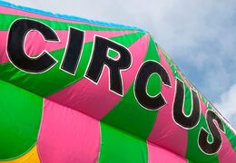 Buy large inflatable indoor ball pit bounce house in circus theme. Order bounce houses online at JB Inflatables America 