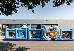 Buy a large seaworld themed inflatable bounce house for kids. Order bounce houses online at JB Inflatables America