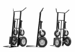 handige steekwagen zwart met vier wielen kopen voor inflatables