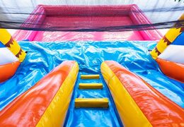 Buy a multifunctional flamingo bounce house at JB Inflatables America. Order bounce houses online at JB Inflatables America