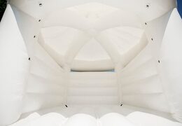 Buy standard carousel white wedding pillow bouncers for children. Order bouncers online at JB Inflatables America