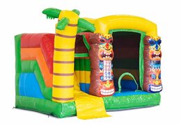 Order Hawaii themed inflatable multiplay bounce house at JB Inflatables America. Buy bounce houses online at JB Inflatables America