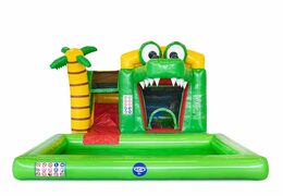 Order mini splash bounce crocodile bounce house at JB Inflatables America. Buy inflatable bounce houses online at JB Inflatables America