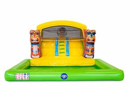 Buy multifunctional splashy bounce slide Hawaii bouncer at JB Inflatables America. Order inflatable bouncers online at JB Inflatables America
