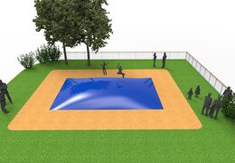 Order airmountain in blue color for children. Buy inflatable airmountains now online at JB Inflatables America