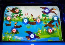 mini shooting gallery ips game removable duck backsheet order