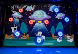  mini shooting gallery ips game removable alien backsheet order